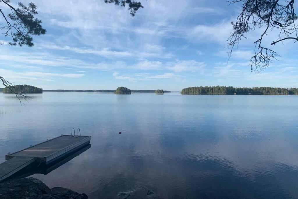 Elegant Villa On The Shore Of Lake Saimaa Лапеенранта Екстериор снимка