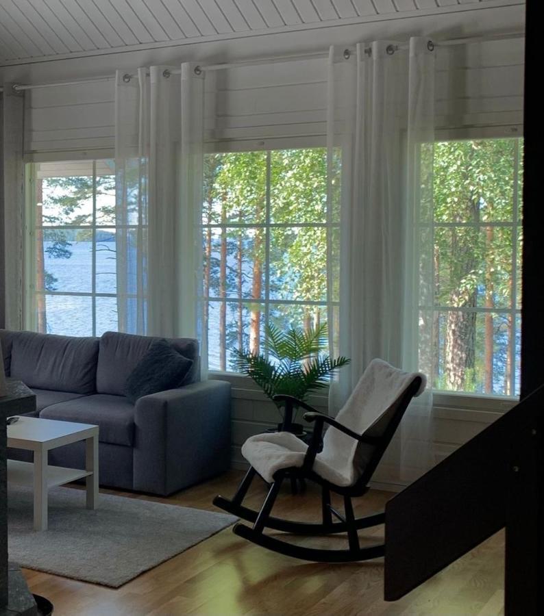 Elegant Villa On The Shore Of Lake Saimaa Лапеенранта Екстериор снимка
